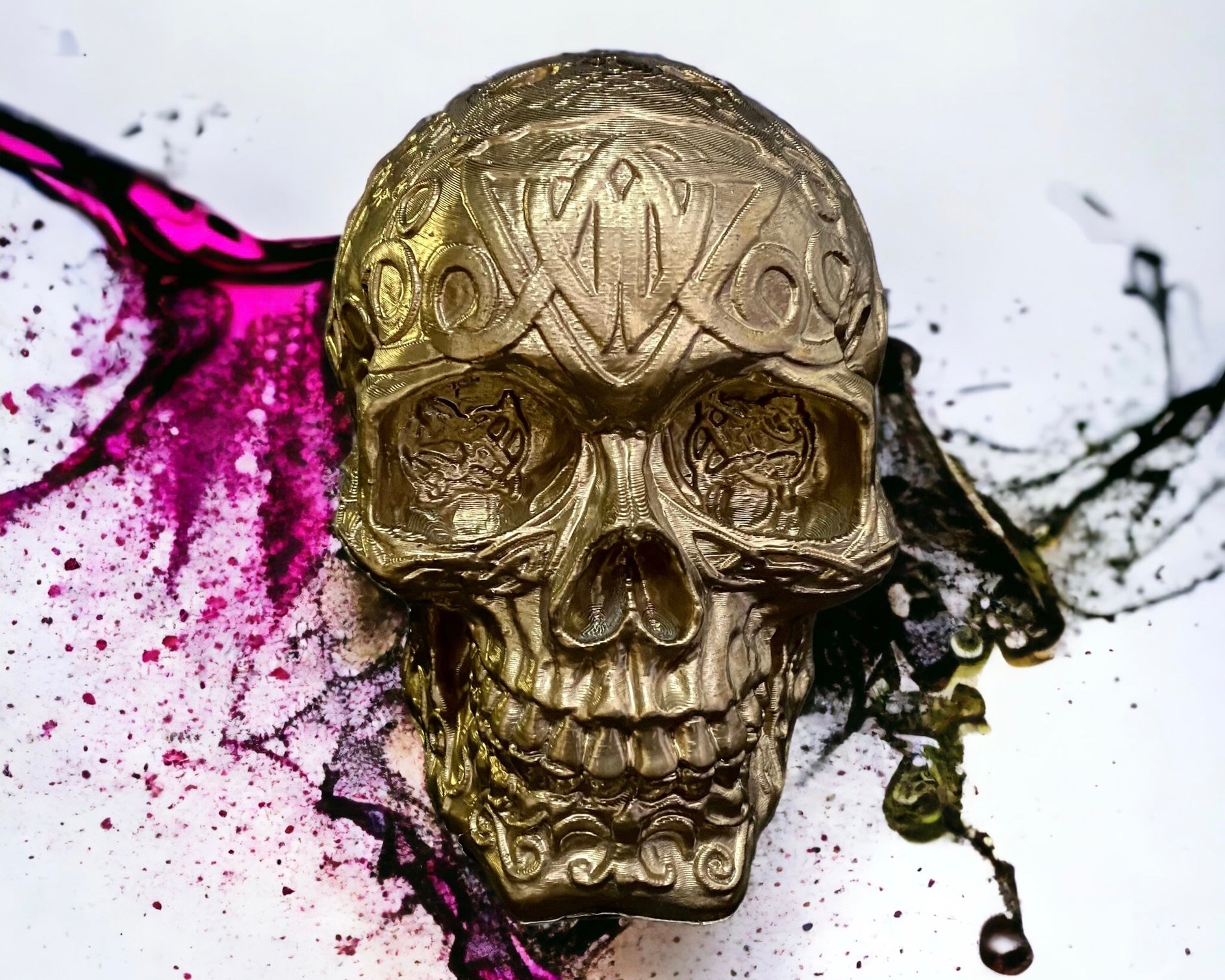 Skull Pen Holder