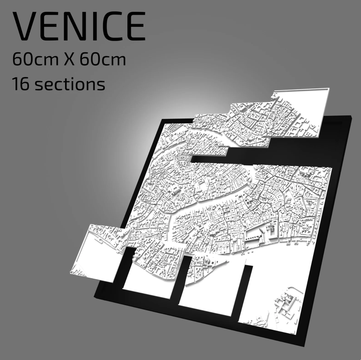 3D VENEZIA MAPPA 60x60